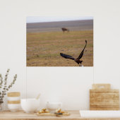Poster Hunter en flammes - Rapporteure africaine en vol (Cuisine)