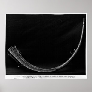 Poster Hunting Horn belonging to Francois I