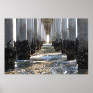 Poster Huntington Beach la Californie
