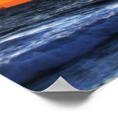 Poster Huntington Beach Pier Californie (Coin)