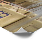 Poster Huntington Beach Pier Californie (Coin)