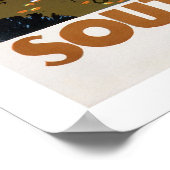 Poster Huntington Lake et Sierras (Coin)