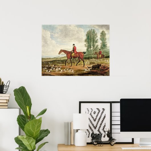 Poster Huntsman (Bureau à domicile)