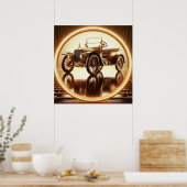 Poster Hupmobile Modèle 20 Roadster 04X (Cuisine)