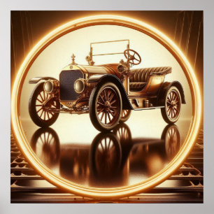 Poster Hupmobile Modèle 20 Roadster 04X