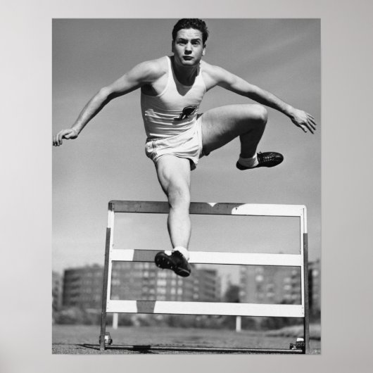 Poster Hurdling (Devant)