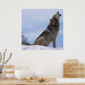 Poster Hurlement de loup (Cuisine)