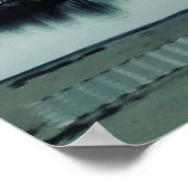 Poster Huron River Blues Photographie de Willowcatdesigns (Coin)