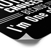 Poster Husband And Laura I Never Question Choices Togethe (Coin)