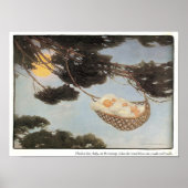Poster Hush-a-Bye, Baby Nursery Rhyme Imprimer (Devant)