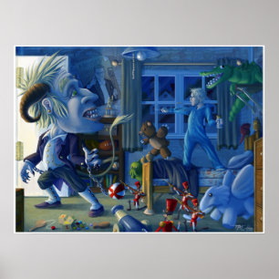 Poster Hush, voici le Boogieman