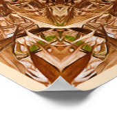 Poster Husks de maïs sec Abstrait 16 (Coin)