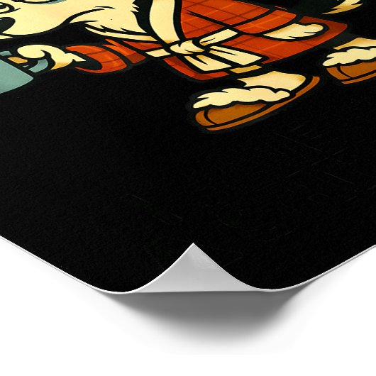 Poster Husky I Think I'm Emotionally Constipated I Haven' (Coin)