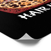 POSTER HUSTER PROFESSIONNEL À CHEVEUX (Coin)