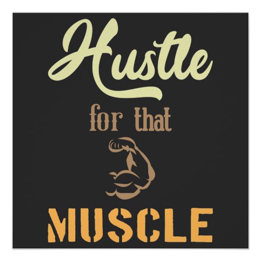 Poster Hustère pour ce symbole musculaire (Devant)