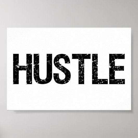 Poster Hustle (Devant)
