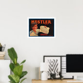 Poster Hustler Brand Barletts (Bureau à domicile)