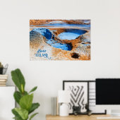 Poster Hverir, Islande (Bureau à domicile)