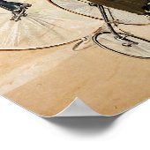 Poster Hy Sandham Bicycling (Coin)