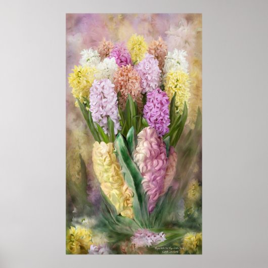 Poster Hyacinth In Hyacinth Vase 2 Poster/Imprimer (Devant)