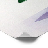 Poster Hyacinthes bleus (Coin)