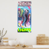 POSTER HYBRIDE DES LUMIÈRES DU NORD (Cuisine)