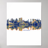 Poster Hyderabad Skyline (Devant)