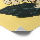 Poster Hydrangea Et Swallow Vintage Art Japonais (Coin)