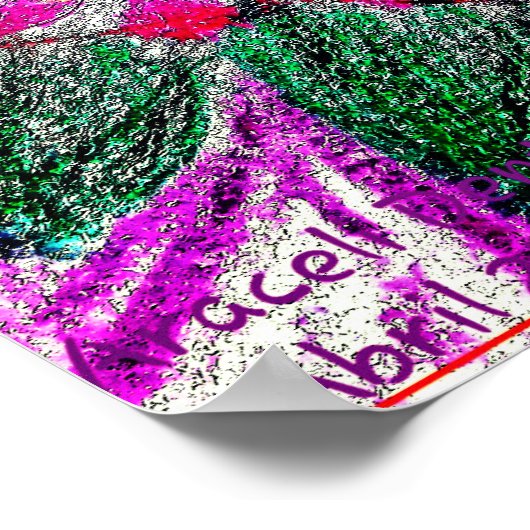 Poster Hydrangea macrophylla (Coin)