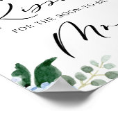 Poster Hydrangeas Combien de Baisers pour le prochain êtr (Coin)