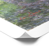 Poster Hydrangées sur les rives de la rivière Lys, 1898 ( (Coin)