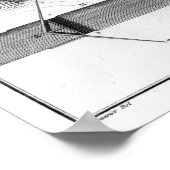 Poster Hydraulique, canal et serrures (Coin)