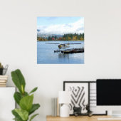 Poster hydravion à Vancouver (Bureau à domicile)