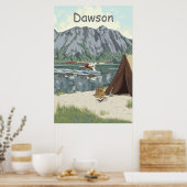 Poster hydravion personnalisé (Cuisine)