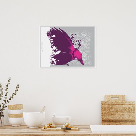 Poster Hydro74 Bird (Cuisine)