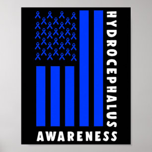 Poster Hydrocéphalie Survivant Signes Guerrier de sensibi