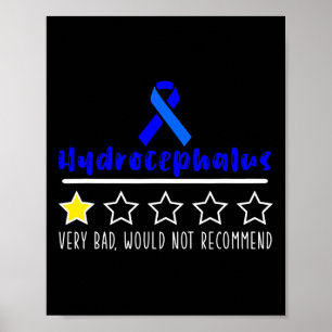 Poster Hydrocéphalie Survivante Fier Guerrier de sensibil