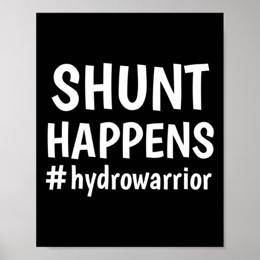 Poster Hydrocéphalie Walk Hydro Warrior No PLUS B.S. Shun (Devant)