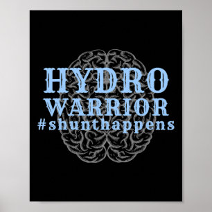 Poster Hydrocephalus Walk Hydro Warrior Shunt se produit