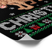 Poster Hyena Animal Hommes Femmes Enfants Vilain Chandail (Coin)