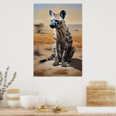 Poster | Hyena | Kunst (Keuken)