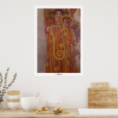 Poster Hygeia par Gustav Klimt (Cuisine)