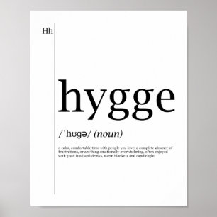 Poster Hygge - Deense cultuur