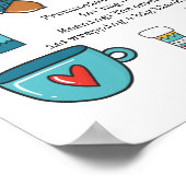 Poster HYGGE - La signification et la prononciation migno (Coin)