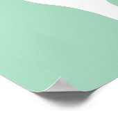 Poster Hygiène dentaire - dent heureuse (Coin)