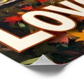 Poster Hymne d'automne : Harmonie d'automne de l'ours (Coin)