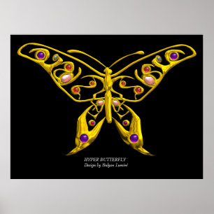 Poster HYPER PAPILLON, taille colossale