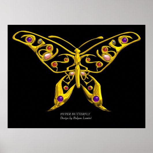 Poster HYPER PAPILLON, taille colossale (Devant)