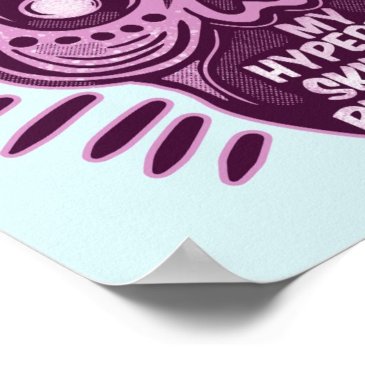 Poster Hyperbole Funny ANGLAIS LANGUE (Coin)