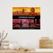 Poster HYPERION MONDE SCIENCE-FICTION Scifi (Cuisine)
